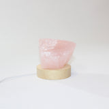Rose quartz crystal lamp | ASH&STONE Crystal Shop Auckland NZ