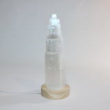 Selenite crystal tower lamp | ASH&STONE Crystal Shop Auckland NZ