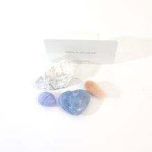 Load image into Gallery viewer, Calm crystal pack - release anxiety | ASH&amp;STONE Crystal Packs Auckland NZ
