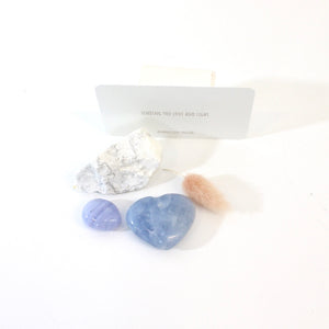 Calm crystal pack - release anxiety | ASH&STONE Crystal Packs Auckland NZ