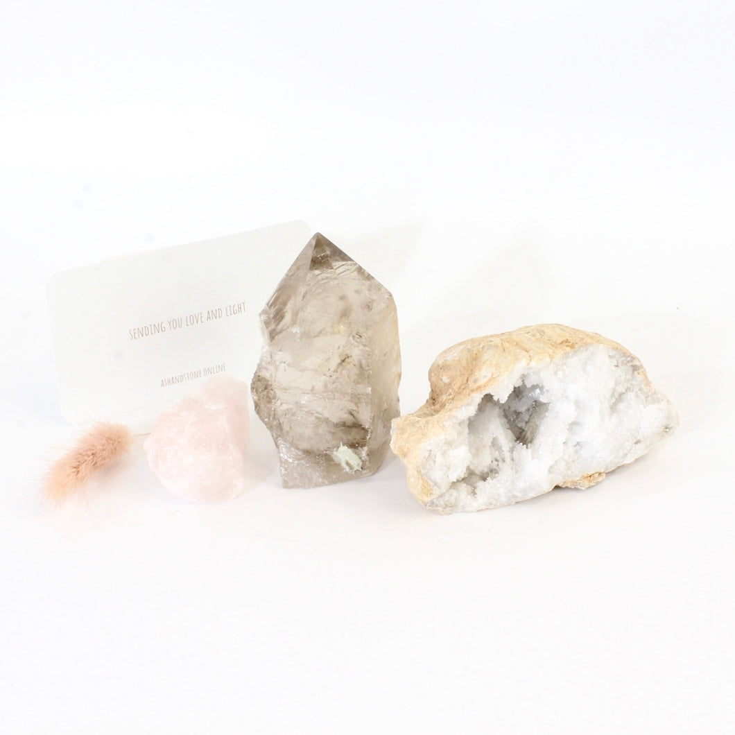 Bespoke new beginnings crystal pack | ASH&STONE Crystals Shop Auckland NZ