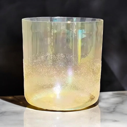 Citrine alchemy crystal sound bowl with protective bag | ASH&STONE Crystal Shop Auckland NZ