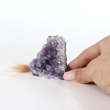 Load image into Gallery viewer, Amethyst crystal with cut base | ASH&amp;STONE Crystals Shop Auckland NZ
