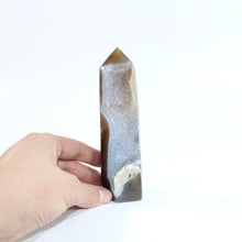 Load image into Gallery viewer, Agate crystal tower with cave | ASH&amp;STONE Crystals Shop Auckland NZ
