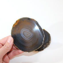 Load image into Gallery viewer, Agate crystal coaster set | ASH&amp;STONE Crystals Shop Auckland NZ
