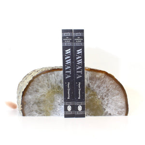 Agate crystal bookends 2.14kg