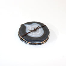 Load image into Gallery viewer, Agate crystal coaster set | ASH&amp;STONE Crystals Shop Auckland NZ
