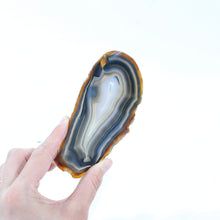 Load image into Gallery viewer, Agate crystal slice | ASH&amp;STONE Crystal Shop Auckland NZ
