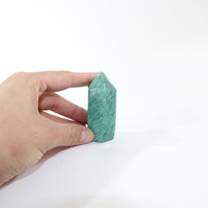 Amazonite polished crystal generator | ASH&STONE Crystal Shop Auckland NZ