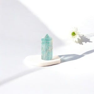 Amazonite polished crystal generator | ASH&STONE Crystal Shop Auckland NZ