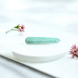 Amazonite polished crystal point | ASH&STONE Crystals Shop Auckland NZ