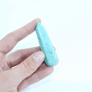 Amazonite polished crystal point  | ASH&STONE Crystal Shop Auckland NZ