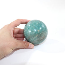 Load image into Gallery viewer, Amazonite polished crystal sphere | ASH&amp;STONE Crystal Shop Auckland NZ
