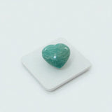 Amazonite polished crystal heart | ASH&STONE Crystal Shop Auckland NZ