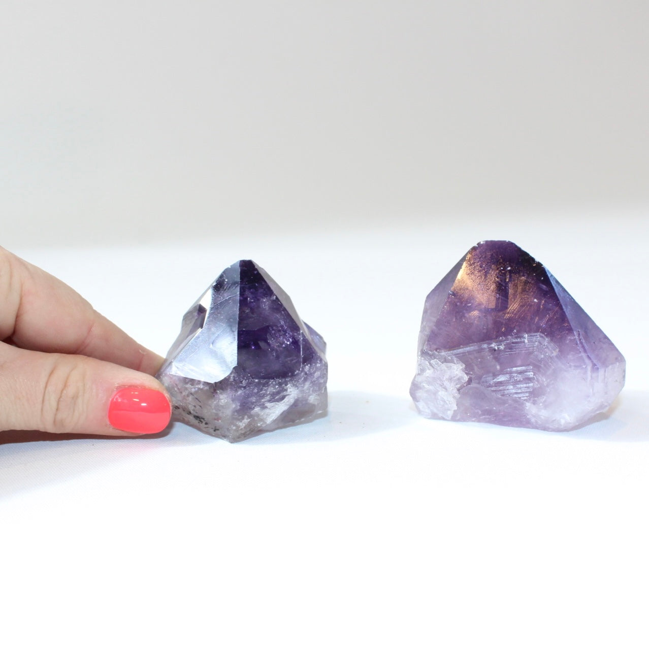 Amethyst crystal top point | ASH&STONE Crystal Shop Auckland NZ