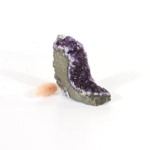 Amethyst crystal cluster with cut base | ASH&STONE Crystals Shop Auckland NZ