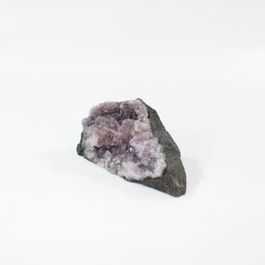 Amethyst crystal cluster with cut base | ASH&STONE Crystals Shop Auckland NZ