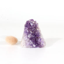 Load image into Gallery viewer, Amethyst crystal with cut base | ASH&amp;STONE Crystals Shop Auckland NZ
