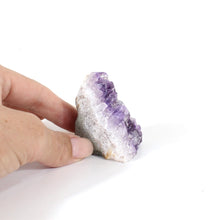 Load image into Gallery viewer, Amethyst crystal with cut base | ASH&amp;STONE Crystals Shop Auckland NZ
