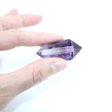 Load image into Gallery viewer, Amethyst double terminated crystal point | ASH&amp;STONE Crystals Shop Auckland NZ
