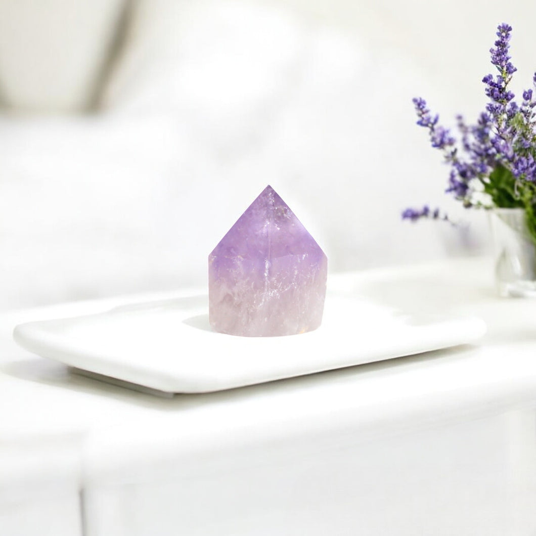 Amethyst crystal point | ASH&STONE Crystals Shop Auckland NZ