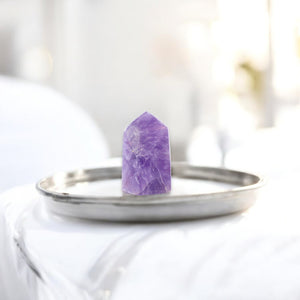 Amethyst polished crystal generator | ASH&STONE Crystal Shop Auckland NZ