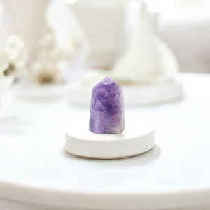 Amethyst polished crystal generator | ASH&STONE Crystal Shop Auckland NZ