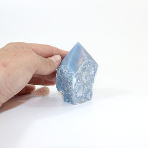Angelite crystal point | ASH&STONE Crystals Shop Auckland NZ