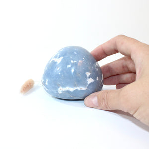 Angelite polished crystal free form | ASH&STONE Crystals Shop Auckland NZ