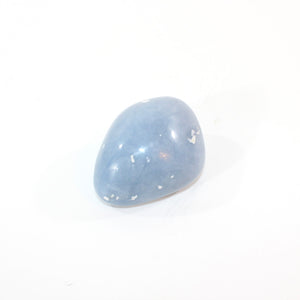 Angelite polished crystal galet | ASH&STONE Crystal Shop Auckland NZ