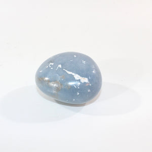 Angelite polished crystal galet | ASH&STONE Crystal Shop Auckland NZ