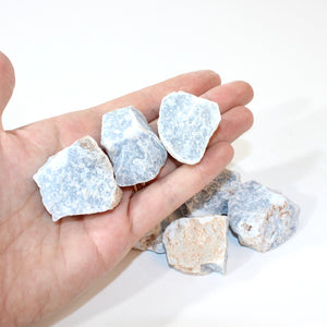Angelite raw crystal chunk | ASH&STONE Crystals Shop Auckland NZ