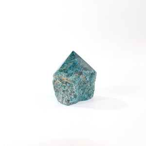 Blue apatite polished crystal point | ASH&STONE Crystal Shop Auckland NZ