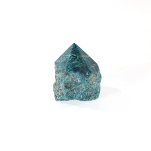 Blue apatite polished crystal point | ASH&STONE Crystal Shop Auckland NZ