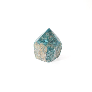 Blue apatite polished crystal point | ASH&STONE Crystal Shop Auckland NZ