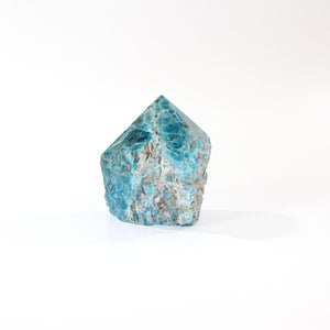 Blue apatite polished crystal point | ASH&STONE Crystal Shop Auckland NZ