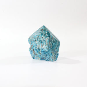 Blue apatite polished crystal point | ASH&STONE Crystal Shop Auckland NZ