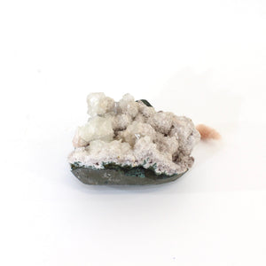 Apophyllite with stilbite crystal cluster | ASH&STONE Crystals Shop Auckland NZ