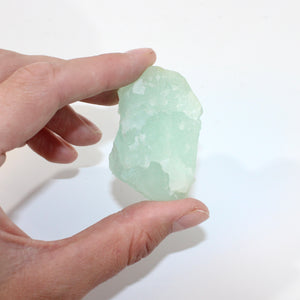Raw aquamarine crystal chunk  | ASH&STONE Crystals Shop Auckland NZ