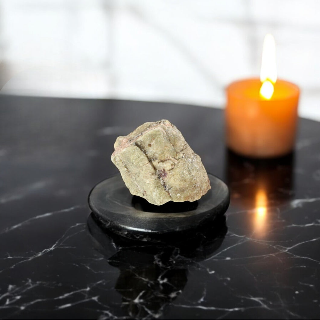 Raw Himalayan aquamarine crystal chunk | ASH&STONE Crystal Shop Auckland NZ