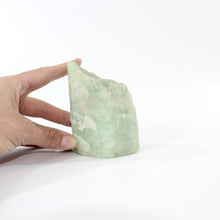 Load image into Gallery viewer, Raw aquamarine crystal with cut base | ASH&amp;STONE Crystal Shop Auckland NZ
