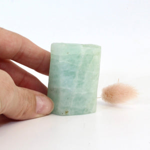 Raw aquamarine crystal chunk | ASH&STONE Crystals Shop Auckland NZ