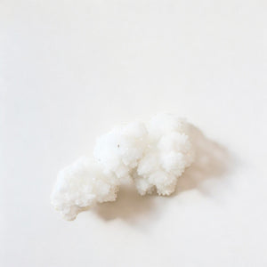 White aragonite crystal cluster | ASH&STONE Crystals Shop Auckland NZ