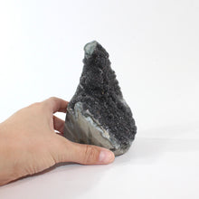 Load image into Gallery viewer, Black amethyst crystal druzy 1.2kg | ASH&amp;STONE Crystal Shop Auckland NZ
