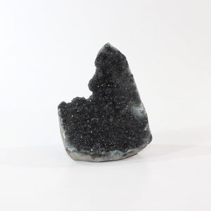 Black amethyst crystal druzy 1.2kg | ASH&STONE Crystal Shop Auckland NZ