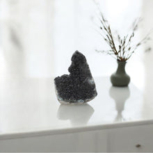 Load image into Gallery viewer, Black amethyst crystal druzy 1.2kg | ASH&amp;STONE Crystal Shop Auckland NZ
