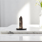 Black moonstone crystal generator | ASH&STONE Crystal Shop Auckland NZ