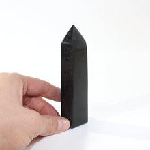 Load image into Gallery viewer, Black tourmaline crystal polished generator | ASH&amp;STONE Crystal Shop Auckland NZ
