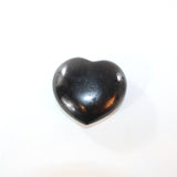Black tourmaline crystal heart | ASH&STONE Crystal Shop Auckland NZ