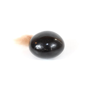 Black tourmaline crystal palm stone | ASH&STONE Crystals Shop Auckland NZ